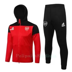 Arsenal Miesten Treenitakkihupparit 2022-23 Punainen Arsenal Miesten Treenitakkihupparit 2022-23 Punainen