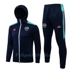 Arsenal Miesten Treenitakkihupparit 2022-23 Sininen Arsenal Miesten Treenitakkihupparit 2022-23 Sininen