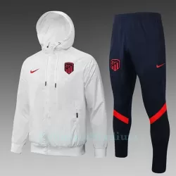 Atlético Madrid Miesten Harjoitustakki Windrunner Suit 2022-23 Valkoinen Atlético Madrid Miesten Harjoitustakki Windrunner Suit 2022-23 Valkoinen
