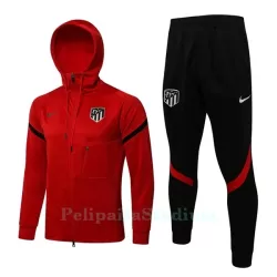 Atlético Madrid Miesten Treenitakkihupparit 2022-23 Punainen Atlético Madrid Miesten Treenitakkihupparit 2022-23 Punainen