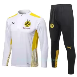 BVB Borussia Dortmund Miesten Harjoittelu Verryttelypuku Neljännes Zip 2022-23 Valkoinen BVB Borussia Dortmund Miesten Harjoittelu Verryttelypuku Neljännes Zip 2022-23 Valkoinen