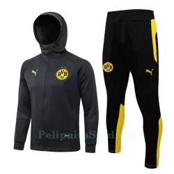 BVB Borussia Dortmund Miesten Treenitakkihupparit 2022-23 Harmaa BVB Borussia Dortmund Miesten Treenitakkihupparit 2022-23 Harmaa