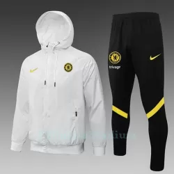 Chelsea Miesten Harjoitustakki Windrunner Suit 2022-23 Valkoinen Chelsea Miesten Harjoitustakki Windrunner Suit 2022-23 Valkoinen