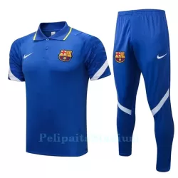 FC Barcelona Miesten Harjoittelu poolopuku 2022-23 Sininen FC Barcelona Miesten Harjoittelu poolopuku 2022-23 Sininen