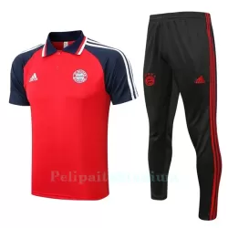FC Bayern München Miesten Harjoittelu poolopuku 2022-23 Punainen Sininen FC Bayern München Miesten Harjoittelu poolopuku 2022-23 Punainen Sininen