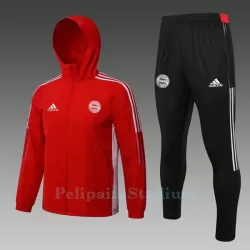 FC Bayern München Miesten Harjoitustakki Windrunner Suit 2022-23 Punainen FC Bayern München Miesten Harjoitustakki Windrunner Suit 2022-23 Punainen
