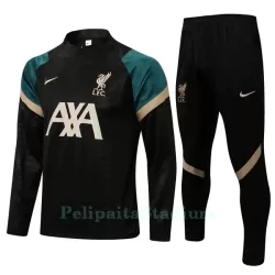 Liverpool Lasten Harjoittelu Verryttelypuku Neljännes Zip 2022-23 Musta Liverpool Lasten Harjoittelu Verryttelypuku Neljännes Zip 2022-23 Musta