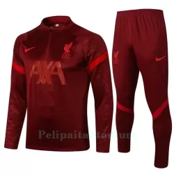 Liverpool Lasten Harjoittelu Verryttelypuku Neljännes Zip 2022-23 Punainen Liverpool Lasten Harjoittelu Verryttelypuku Neljännes Zip 2022-23 Punainen