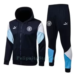 Manchester City Miesten Treenitakkihupparit 2022-23 Sininen Manchester City Miesten Treenitakkihupparit 2022-23 Sininen