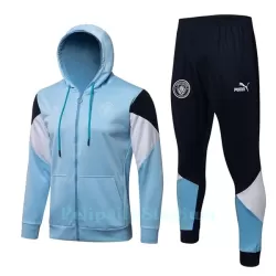Manchester City Miesten Treenitakkihupparit 2022-23 Vaaleansininen Manchester City Miesten Treenitakkihupparit 2022-23 Vaaleansininen
