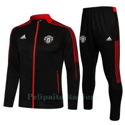Manchester United Lasten Harjoittelutakkipuvut 2022-23 Musta Manchester United Lasten Harjoittelutakkipuvut 2022-23 Musta