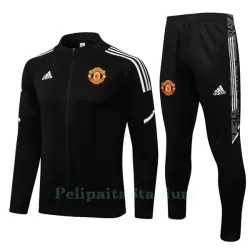 Manchester United Lasten Harjoittelutakkipuvut 2022-23 Musta Valkoinen Manchester United Lasten Harjoittelutakkipuvut 2022-23 Musta Valkoinen