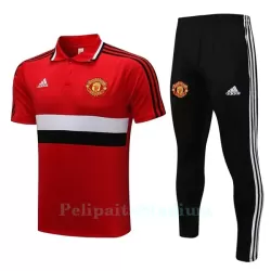 Manchester United Miesten Harjoittelu poolopuku 2022-23 Punainen Musta Valkoinen Manchester United Miesten Harjoittelu poolopuku 2022-23 Punainen Musta Valkoinen