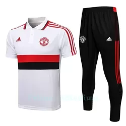 Manchester United Miesten Harjoittelu poolopuku 2022-23 Valkoinen Musta Punainen Manchester United Miesten Harjoittelu poolopuku 2022-23 Valkoinen Musta Punainen