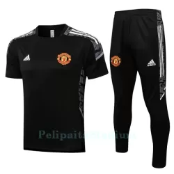 Manchester United Miesten Treenipuvut 2022-23 Musta Valkoinen Manchester United Miesten Treenipuvut 2022-23 Musta Valkoinen