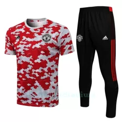 Manchester United Miesten Treenipuvut 2022-23 Punainen Valkoinen Manchester United Miesten Treenipuvut 2022-23 Punainen Valkoinen