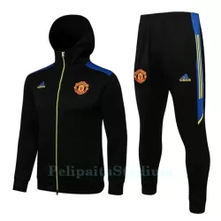 Manchester United Miesten Treenitakkihupparit 2022-23 Musta Manchester United Miesten Treenitakkihupparit 2022-23 Musta