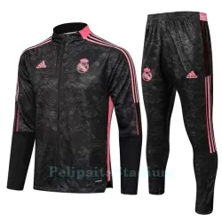 Real Madrid Lasten Harjoittelutakkipuvut 2022-23 Musta Punainen Real Madrid Lasten Harjoittelutakkipuvut 2022-23 Musta Punainen