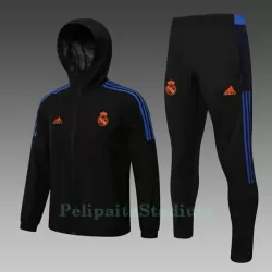 Real Madrid Miesten Harjoitustakki Windrunner Suit 2022-23 Musta Real Madrid Miesten Harjoitustakki Windrunner Suit 2022-23 Musta