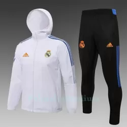 Real Madrid Miesten Harjoitustakki Windrunner Suit 2022-23 Valkoinen Real Madrid Miesten Harjoitustakki Windrunner Suit 2022-23 Valkoinen
