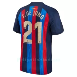 FC Barcelona Frenkie de Jong 21 Pelipaita Miesten Koti 2022-23 FC Barcelona Frenkie de Jong 21 Pelipaita Miesten Koti 2022-23