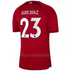 Liverpool Luis Diaz 23 Pelipaita Miesten Koti 2022-23 Liverpool Luis Diaz 23 Pelipaita Miesten Koti 2022-23