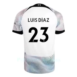 Liverpool Luis Diaz 23 Pelipaita Miesten Vieras 2022-23 Liverpool Luis Diaz 23 Pelipaita Miesten Vieras 2022-23