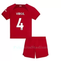 Liverpool Virgil 4 Pelipaita Lasten Koti 2022-23 Liverpool Virgil 4 Pelipaita Lasten Koti 2022-23