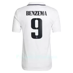 Real Madrid Benzema 9 Pelipaita Miesten Koti 2022-23 Real Madrid Benzema 9 Pelipaita Miesten Koti 2022-23