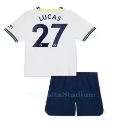 Tottenham Hotspur Lucas 27 Pelipaita Lasten Koti 2022-23 Tottenham Hotspur Lucas 27 Pelipaita Lasten Koti 2022-23