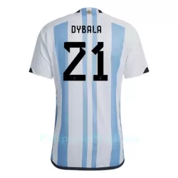 Argentiina Dybala 21 Pelipaita Miesten Koti MM-Kisat 2022 Argentiina Dybala 21 Pelipaita Miesten Koti MM-Kisat 2022