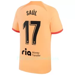 Atlético Madrid Saul 17 Pelipaita Miesten Kolmas 2022-23