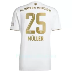 FC Bayern München Muller 25 Pelipaita Miesten Vieras 2022-23 FC Bayern München Muller 25 Pelipaita Miesten Vieras 2022-23