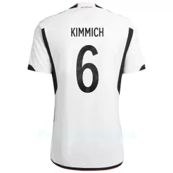 Saksa Kimmich 6 Pelipaita Miesten Koti MM-Kisat 2022 Saksa Kimmich 6 Pelipaita Miesten Koti MM-Kisat 2022