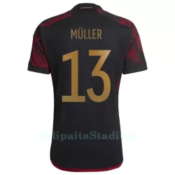 Saksa Muller 13 Pelipaita Miesten Vieras MM-Kisat 2022 Saksa Muller 13 Pelipaita Miesten Vieras MM-Kisat 2022