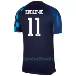 Kroatia Brozovic 11 Pelipaita Miesten Vieras MM-Kisat 2022 Kroatia Brozovic 11 Pelipaita Miesten Vieras MM-Kisat 2022