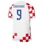 Kroatia Kramaric 9 Pelipaita Miesten Koti MM-Kisat 2022