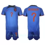 Alankomaat Steven Bergwijn 7 Pelipaita Lasten Vieras MM-Kisat 2022