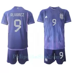 Argentiina Julian Alvarez 9 Pelipaita Lasten Vieras MM-Kisat 2022 Argentiina Julian Alvarez 9 Pelipaita Lasten Vieras MM-Kisat 2022