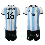 Argentiina Lisandro Martinez 16 Pelipaita Lasten Koti MM-Kisat 2022