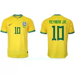Brasilia Neymar Jr 10 Pelipaita Miesten Koti MM-Kisat 2022 Brasilia Neymar Jr 10 Pelipaita Miesten Koti MM-Kisat 2022