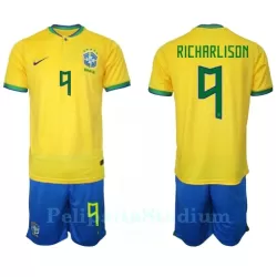 Brasilia Richarlison 9 Pelipaita Lasten Koti MM-Kisat 2022 Brasilia Richarlison 9 Pelipaita Lasten Koti MM-Kisat 2022