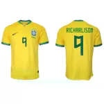 Brasilia Richarlison 9 Pelipaita Miesten Koti MM-Kisat 2022