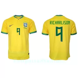 Brasilia Richarlison 9 Pelipaita Miesten Koti MM-Kisat 2022 Brasilia Richarlison 9 Pelipaita Miesten Koti MM-Kisat 2022