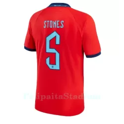 Englanti John Stones 5 Pelipaita Miesten Vieras MM-Kisat 2022 Englanti John Stones 5 Pelipaita Miesten Vieras MM-Kisat 2022