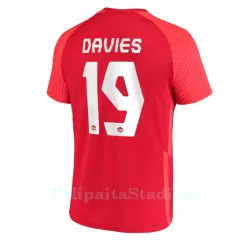 Kanada Alphonso Davies 19 Pelipaita Miesten Koti MM-Kisat 2022 Kanada Alphonso Davies 19 Pelipaita Miesten Koti MM-Kisat 2022