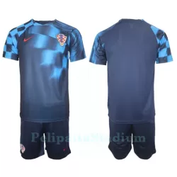 Kroatia Pelipaita Lasten Vieras MM-Kisat 2022 Kroatia Pelipaita Lasten Vieras MM-Kisat 2022