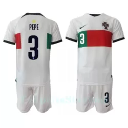 Portugali Pepe 3 Pelipaita Lasten Vieras MM-Kisat 2022 Portugali Pepe 3 Pelipaita Lasten Vieras MM-Kisat 2022