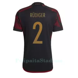 Saksa Antonio Rudiger 2 Pelipaita Miesten Vieras MM-Kisat 2022 Saksa Antonio Rudiger 2 Pelipaita Miesten Vieras MM-Kisat 2022
