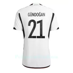 Saksa Ilkay Gundogan 21 Pelipaita Miesten Koti MM-Kisat 2022 Saksa Ilkay Gundogan 21 Pelipaita Miesten Koti MM-Kisat 2022